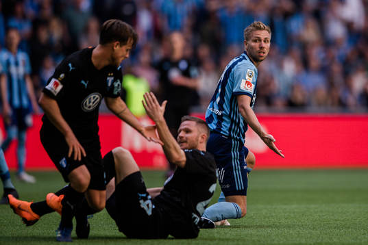 Djurgårdens Jonathan Ring reagerar