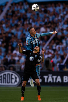 Djurgårdens Fredrik Ulvestad och Malmö FFs Arnór Ingvi