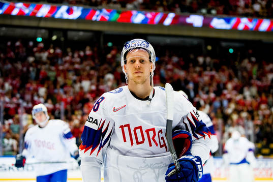 Niklas Roest of Norway looks dejected