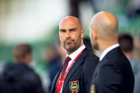 Brommapojkarnas sportchef Daniel Majstorovic och tränare