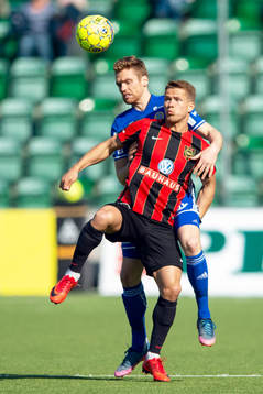 Brommapojkarnas Bajram Ajeti och Sundsvalls David Myrestam