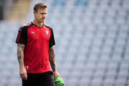 Malmö FFs målvakt Johan Dahlin