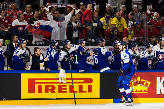 Slovakiens Tomas Jurco jublar