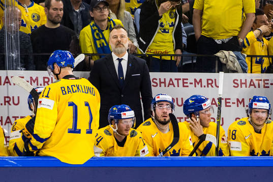 Sveriges förbundskapten Rikard Grönborg
