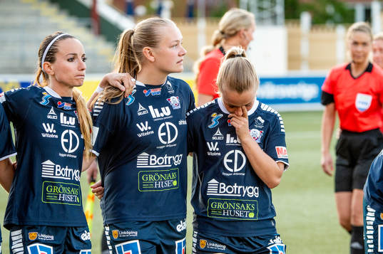 Linköpings Kosovare Asllani, Frida Leonardsen Maanum och