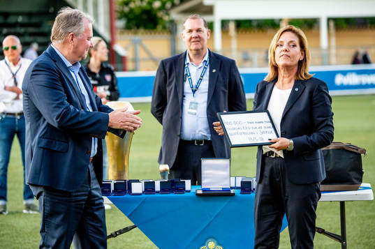 Svenska Fotbollsförbundets ordförande Karl-Erik