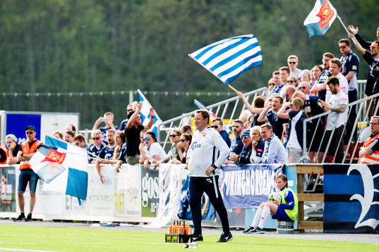 Bjarne Berntsen, head coach of Viking
