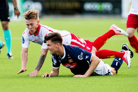 Mats Andreas Petersson of Levanger and Stian Michalsen of
