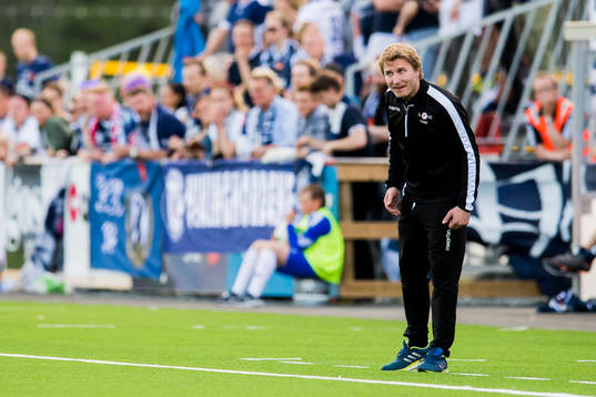 Roger Naustan, head coach of Levanger