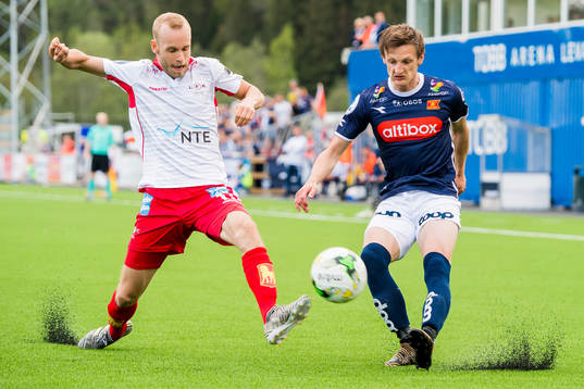 Hampus Gustav Holmgren of Levanger and André Danielsen of