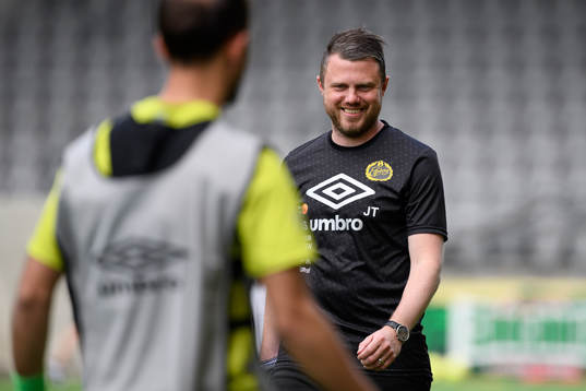 Elfsborgs manager Jimmy Thelin