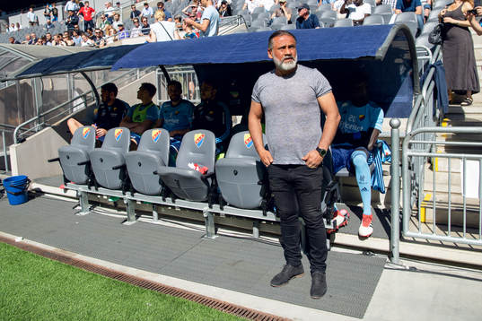 Djurgårdens tränare Özcan Melkemichel