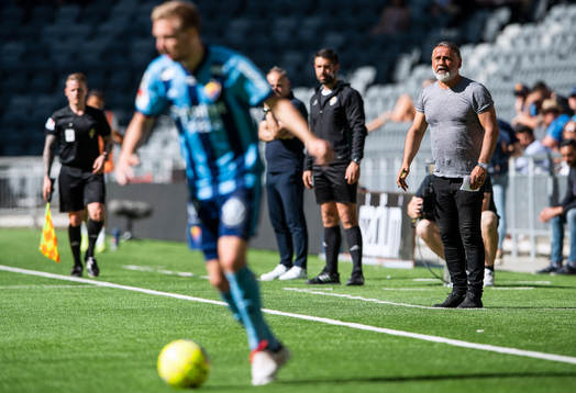 Djurgårdens tränare Õzcan Melkemichel