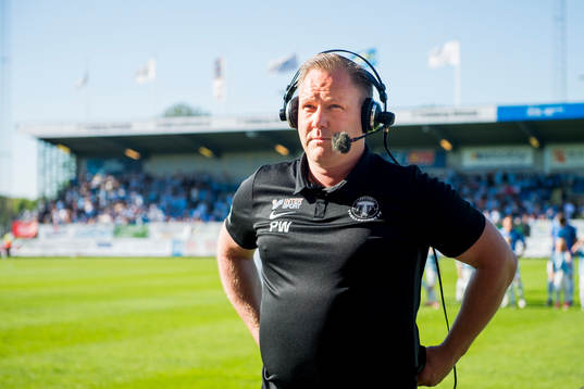 Trelleborgs tränare Patrick Winqvist