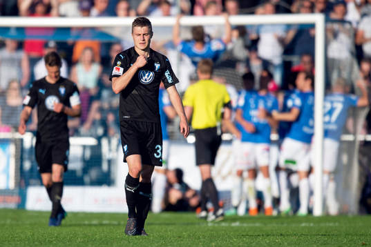 Malmö FFs Mattias Svanberg deppar