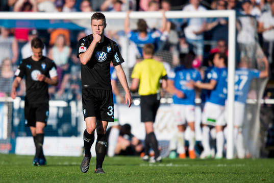 Malmö FFs Mattias Svanberg deppar