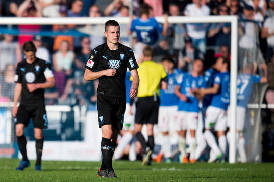 Malmö FFs Mattias Svanberg deppar