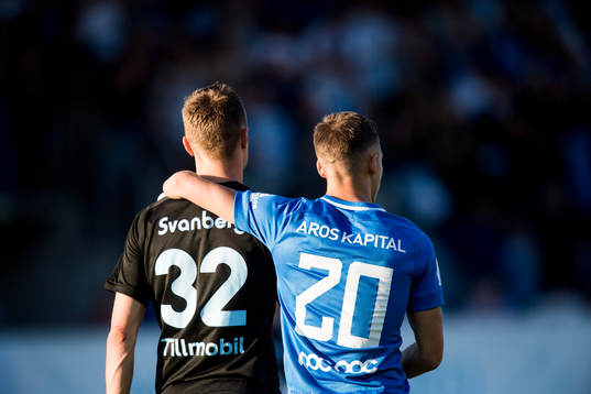 Trelleborgs Felix Hörberg kramar om Malmö FFs Mattias