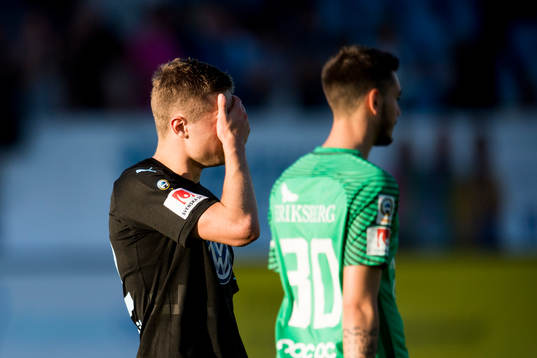 Malmö FFs Mattias Svanberg deppar