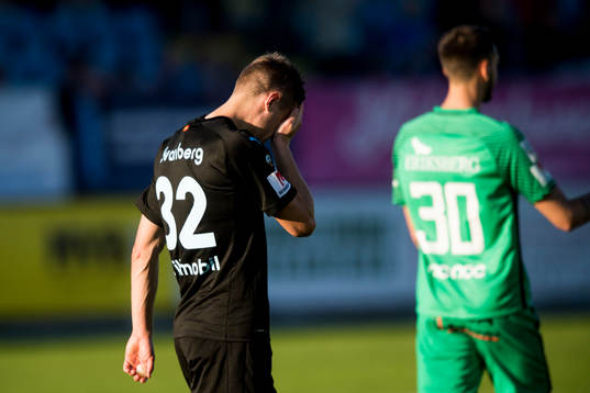 Malmö FFs Mattias Svanberg deppar