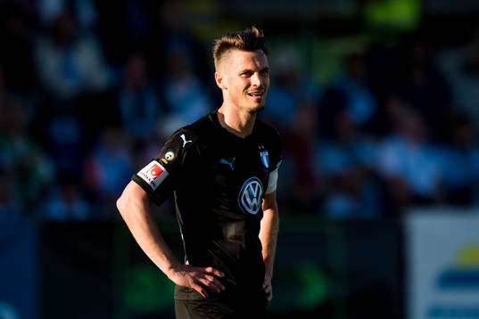 Malmö FFs Markus Rosenberg deppar