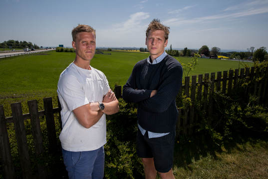 Helsingborgs målvakt Pär Hansson och Landskronas Philip