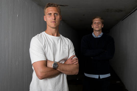Helsingborgs målvakt Pär Hansson och Landskronas Philip