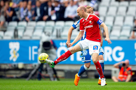 Norrköpings Andreas Johansson och IFK Göteborgs August