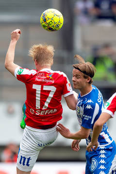 Norrköpings Kalle Holmberg och IFK Göteborgs August