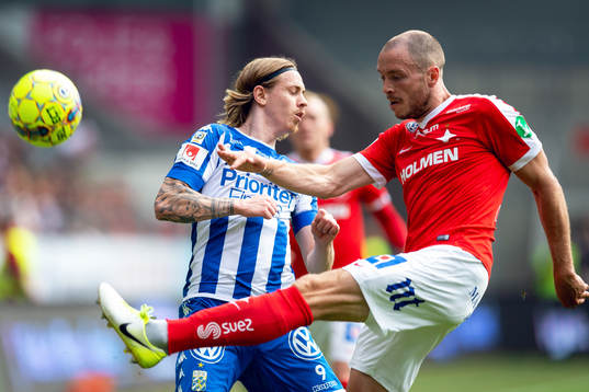 IFK Göteborgs Elias Mar Omarsson och Norrköpings Jón