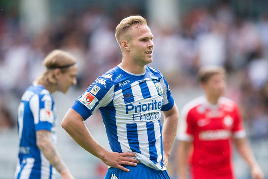 IFK Göteborgs Gustav Engvall deppar
