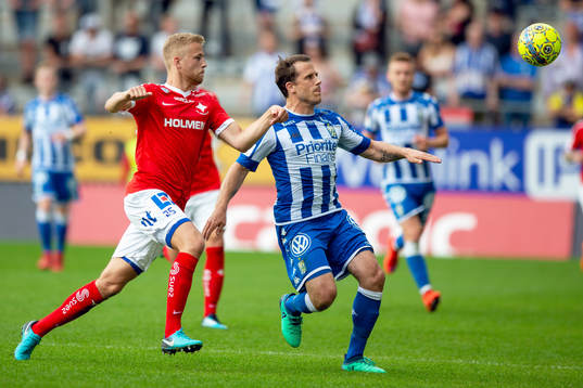Norrköpings Filip Dagerstål och IFK Göteborgs Tobias