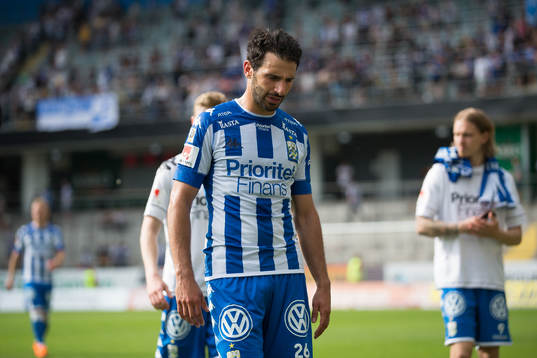 IFK Göteborgs André Calisir deppar