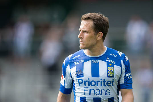 IFK Göteborgs Tobias Hysén deppar