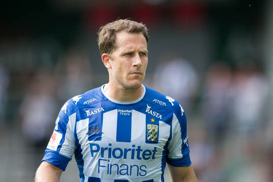 IFK Göteborgs Tobias Hysén deppar