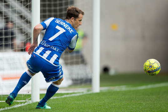 IFK Göteborgs Tobias Hysén med en målchans