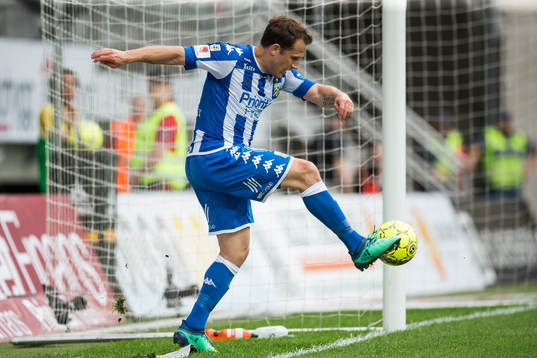 IFK Göteborgs Tobias Hysén med en målchans