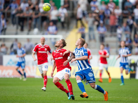 Norrköpings Linus Wahlqvist och IFK Göteborgs Gustav