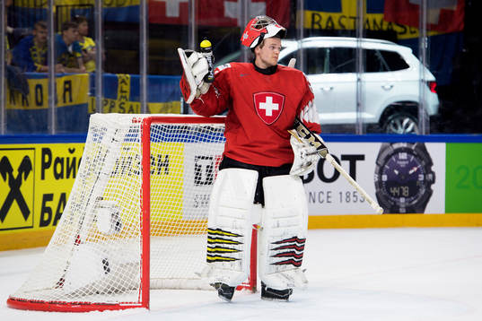 Schweiz målvakt Leonardo Genoni