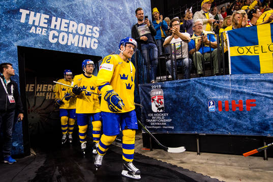 Sveriges Patric Hörnqvist gör entré