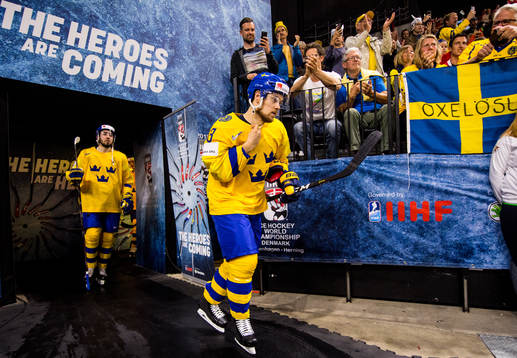Sveriges Viktor Arvidsson gör entré