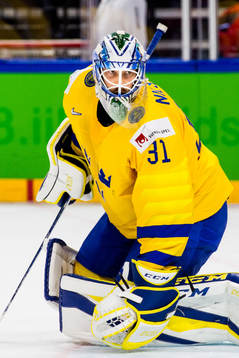 Sveriges målvakt Anders Nilsson