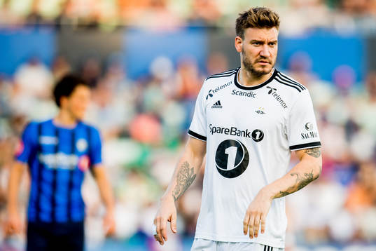 Nicklas Bendtner of Rosenborg