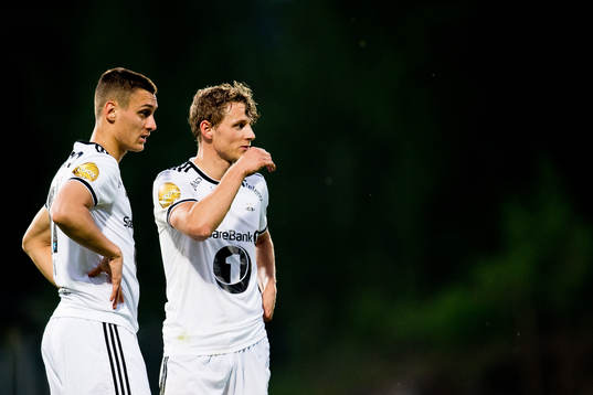 Jonathan Levi and Vegar Eggen Hedenstad of Rosenborg