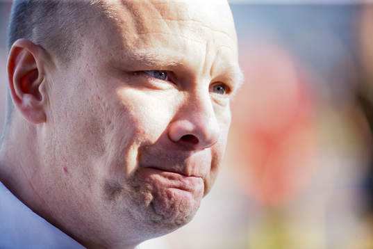 Hammarbys tränare Stefan Billborn
