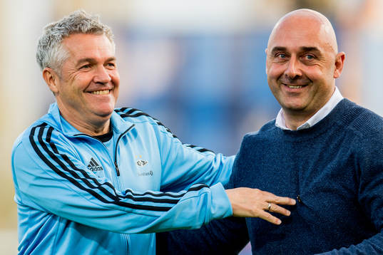 Kåre Ingebrigtsen, head coach of Rosenborg, and Toni