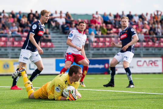 Goalkeeper Iven Austbø of Viking