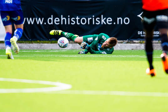 Goalkeeper Andreas Lie of Aalesund