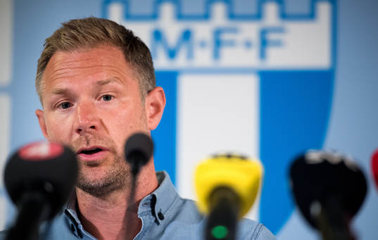 Malmö FFs sparkade tränare Magnus Pehrsson