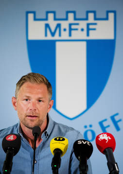 Malmö FFs sparkade tränare Magnus Pehrsson